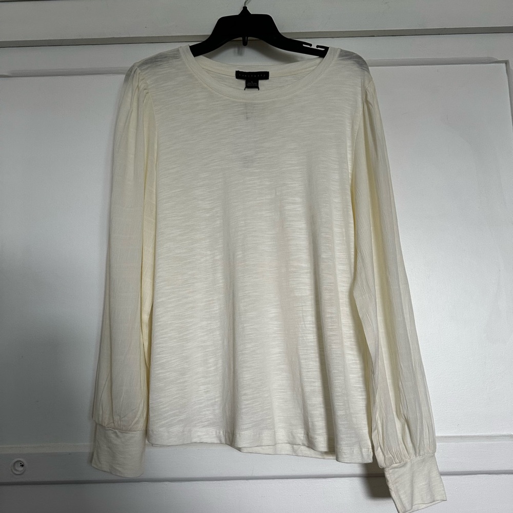 Sanctuary Off-White Long Sleeve Top